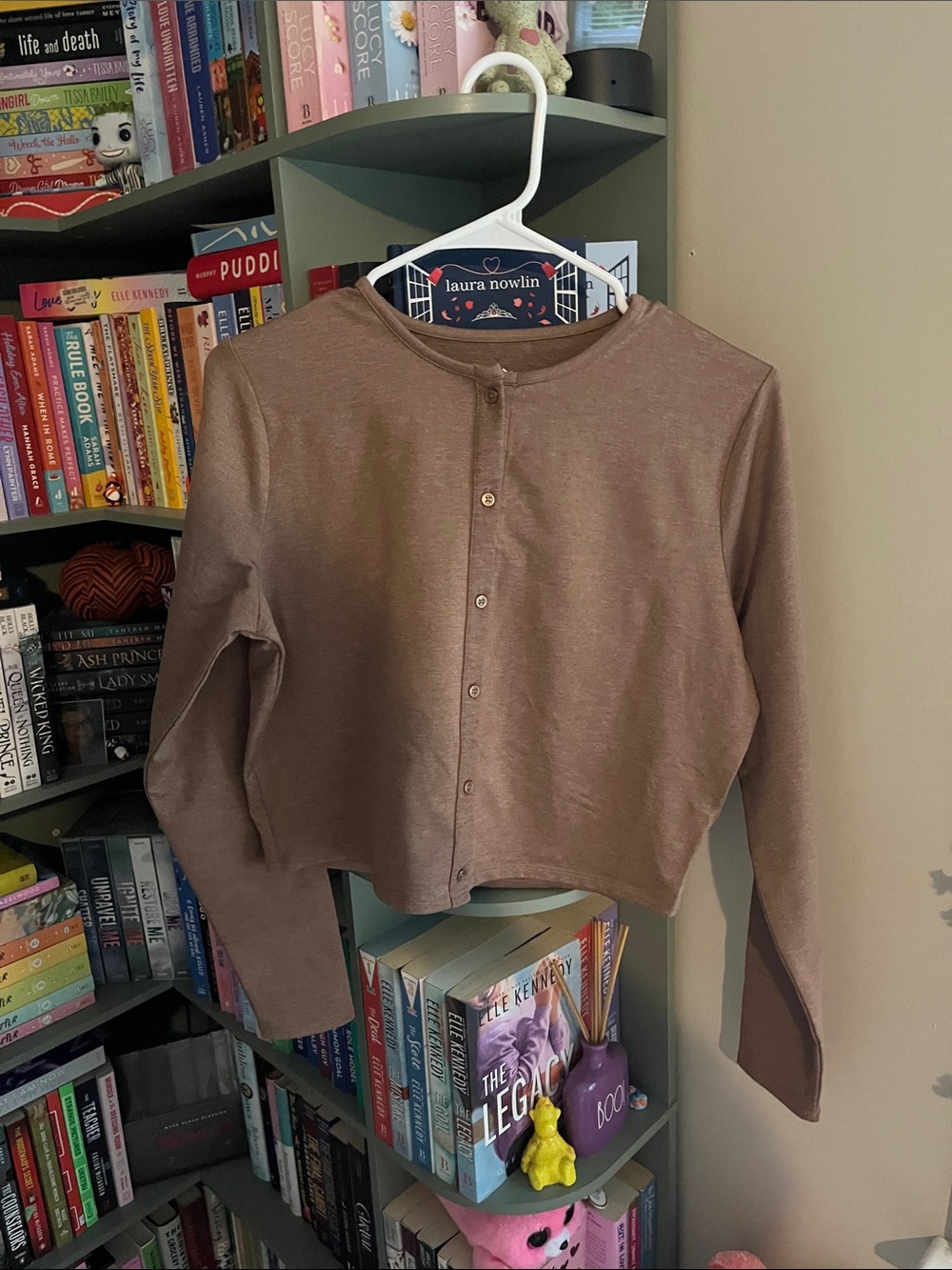 Old Navy Brown CloudComfy Active Top